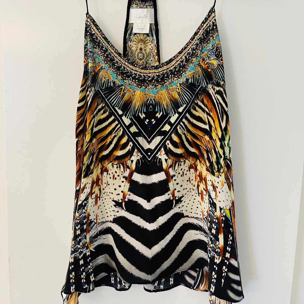 Camilla Silk Cami Top